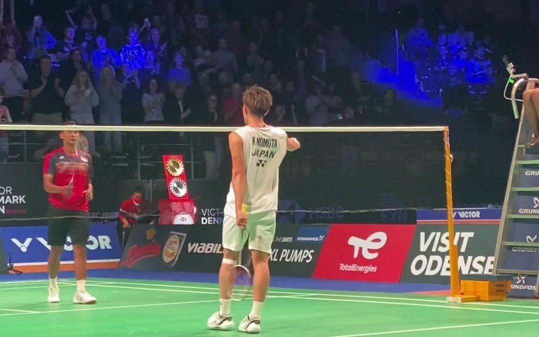 丹麦队逆转印度队，桃田贤斗统治全场